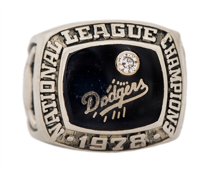 1978 Los Angeles Dodgers National League Championship Ring (PSA/DNA)